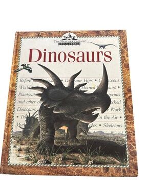VTG The Nature Co. Discoveries Library Dinosaurs Hardcover Children’s Book